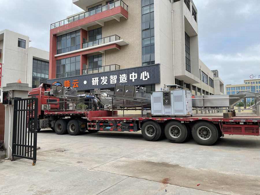 肉類加工設備裝車 肉類加工設備裝車